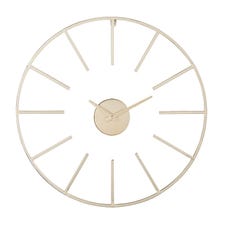 Modern Metal Wall Clock