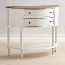 Marchella Console Table in Antique White