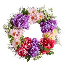 Spring Collage 22" Wreath