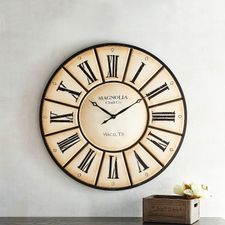 Magnolia Home Village Wall Clock