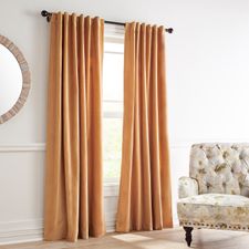 Sheridan Velvet Gold Curtain
