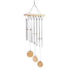 Wood Circles Wind Chimes