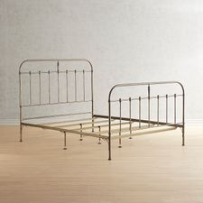 Darcey Cast Iron Metal Bronze Queen Bed