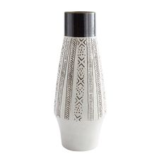 Tribal Vase with Narrow Neck
