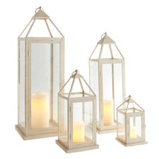 White Landen II Lantern