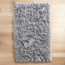 Confetti Light Gray 9x12 Shag Rug