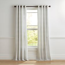 Serenity Trellis Gray Curtain