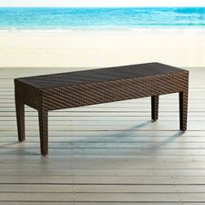 Ciudad Mocha Dining Bench