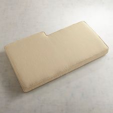 Large Modular Chaise Cushion in Draper Bisque