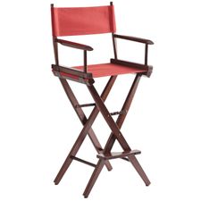 Director's Chair Bar Stool Latte Frame