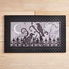 Black Ravens LED Light-Up Musical Doormat