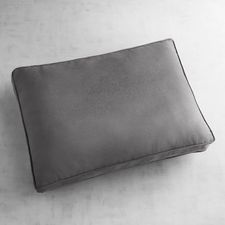 Large Modular Back Cushion in Calliope Graphite