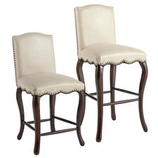Claudine Ivory Counter & Bar Stool