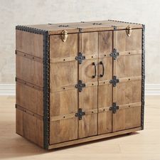 Pyra Wood & Metal Cabinet