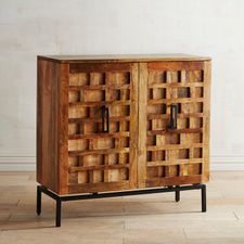 Finley Wood Cabinet