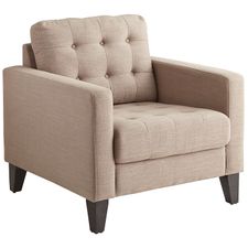 Nyle Putty Tan Armchair