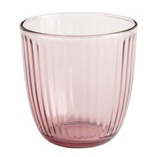 Modern Line Lilac Rose Double Old Fashioned Glass