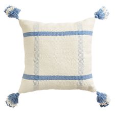 Check Pom Pom Mineral Pillow