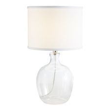 Sally Clear Glass Table Lamp