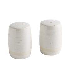 Speckled Cream Salt & Pepper Shakers