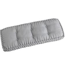 Blue 48" Tufted Bench Cushion