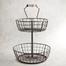 Black Wire 2-Tiered Server
