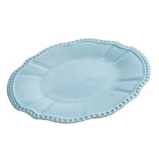 Scallop Blue Platter