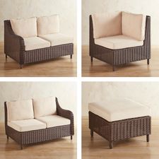 Crestview Espresso Build Your Own Sectional