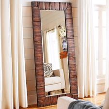 Eternal Wood Framed Floor Mirror