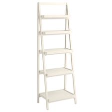 Morgan Antique White Tall Shelf