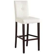 Mason Pure White Bar Stool
