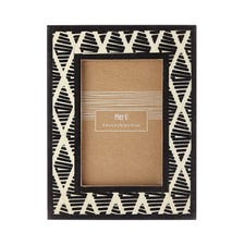 Black Lines 4x6 Photo Frame