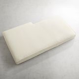 Large Modular Chaise Cushion in Calliope Cream