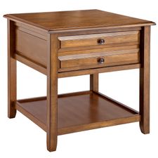 Anywhere Large Java End Table with Knobs