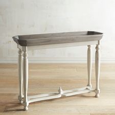 Amelia Shadow Gray Console Table