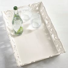 Nettie Carved Medium Tray