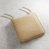 Square Dining Cushion in Carmela Natural
