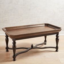 Amelia Cafe Brown & Black Coffee Table
