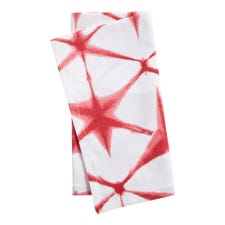 Red Shibori Napkin
