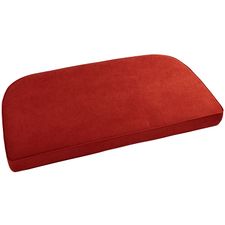 Large Flat Contour Settee Cushion in Calliope Spice