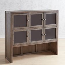 Bridgette Shadow Gray Hutch