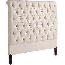 Audrey Upholstered Flax Headboard