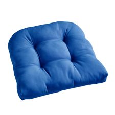 Caprice Large Contour Chair Cushion in Cobalt