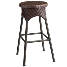 La Cena Mocha Swivel Bar Stool