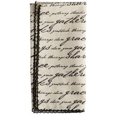 Gratitude Script Napkin