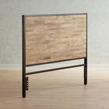 Pierce Stone Gray Wash Headboard
