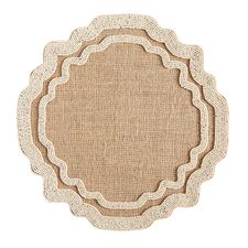Beaded Jute Placemat
