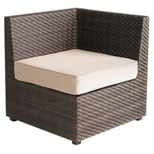 Ciudad Mocha Corner Chair