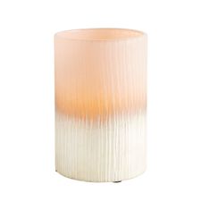 Pink Ombre Hurricane Candle Holder 