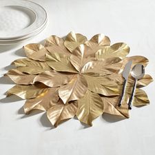 Gilded Magnolia Placemat